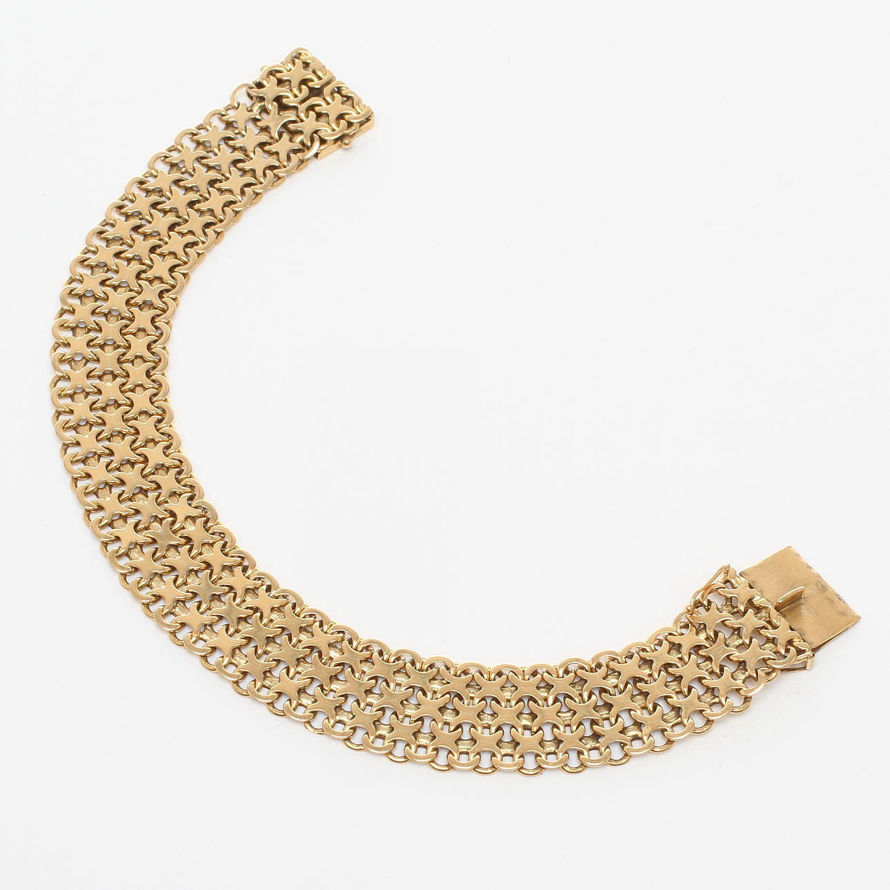 ARMBAND, 18k guld, Norens Guldatelje, Stockholm, 1963.