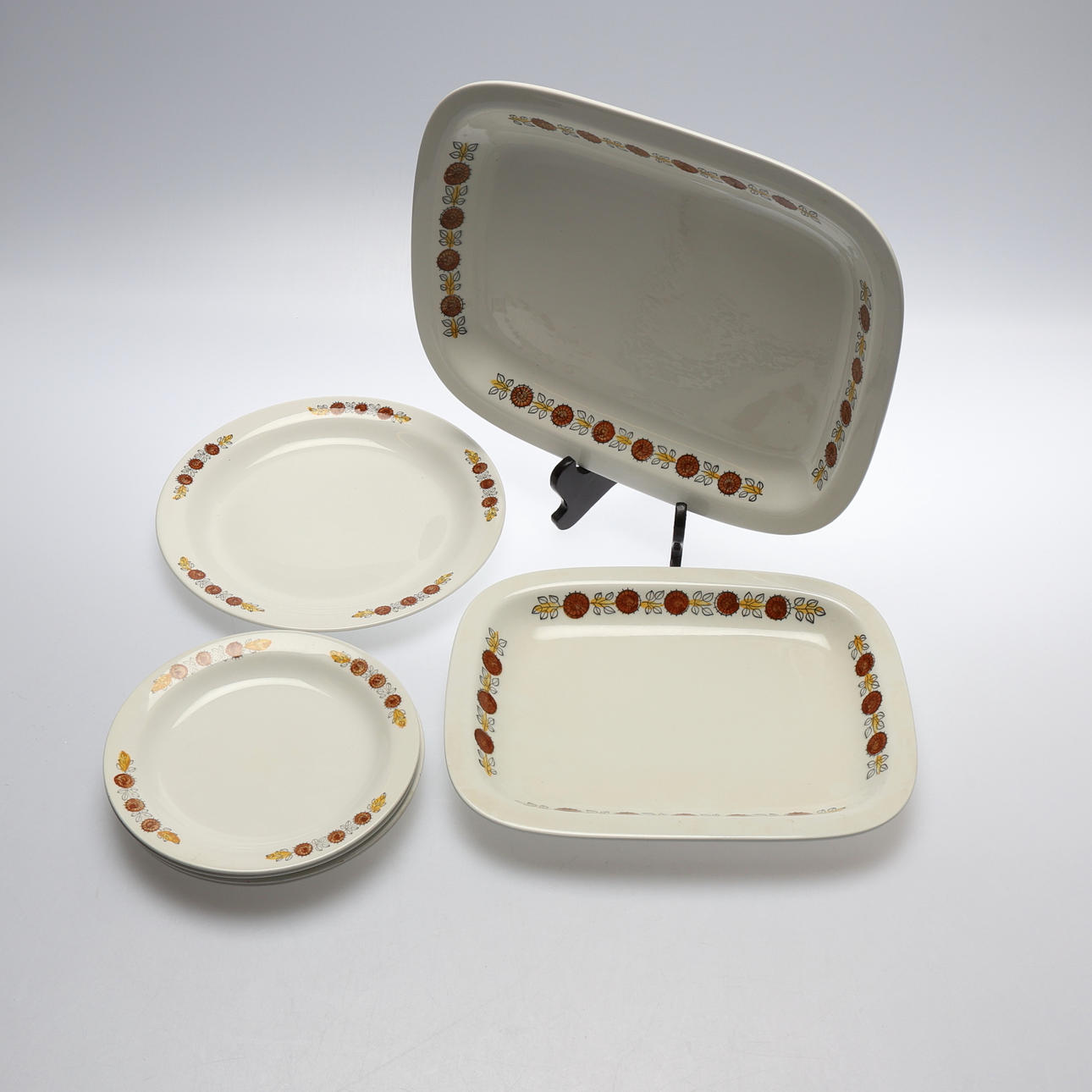 MATPORSLIN. 7 delar. Rörstrand.