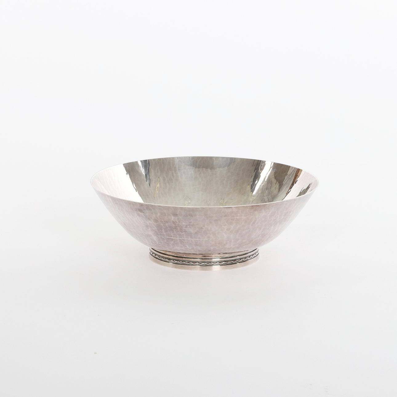 SØLVSKÅL, hamret, MGAB, 1969.