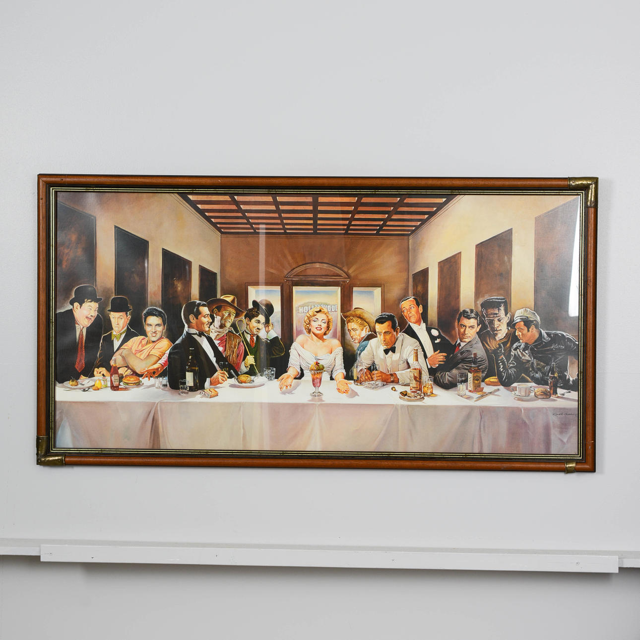 AFTER RENATO CASARO. “The last supper”, poster.