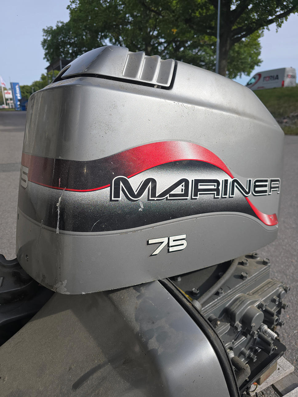 BOOTSMOTOR, Mariner, 75 PS, 2-Takt, Benzin.