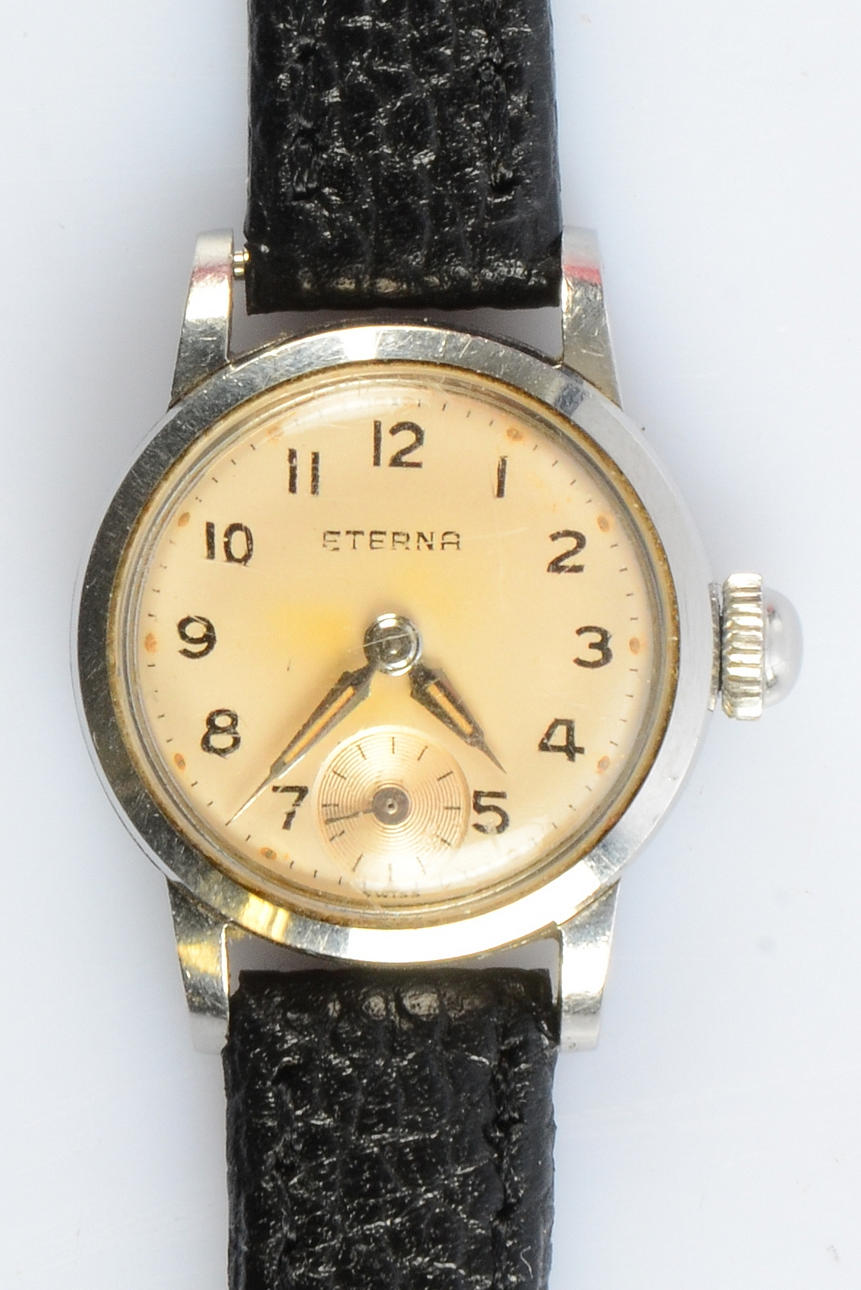 DAMARMBANDSUR, Eterna, stål, manuell.