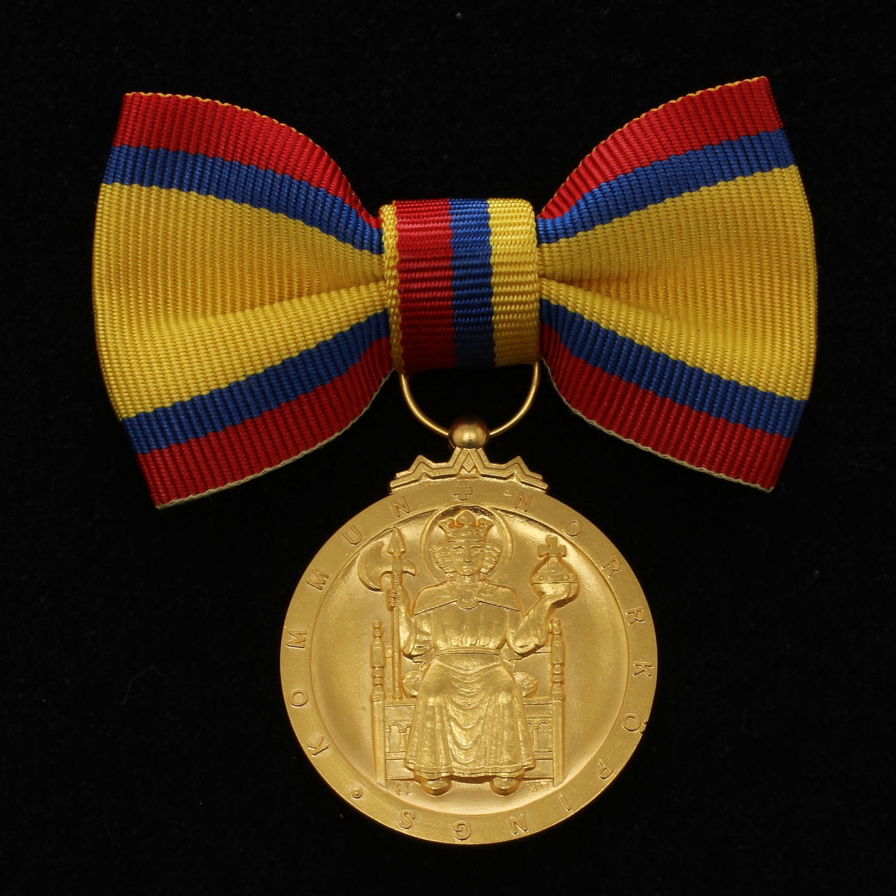 FÖRTJÄNSTMEDALJ, 14k guld, Sporrong, 1961.