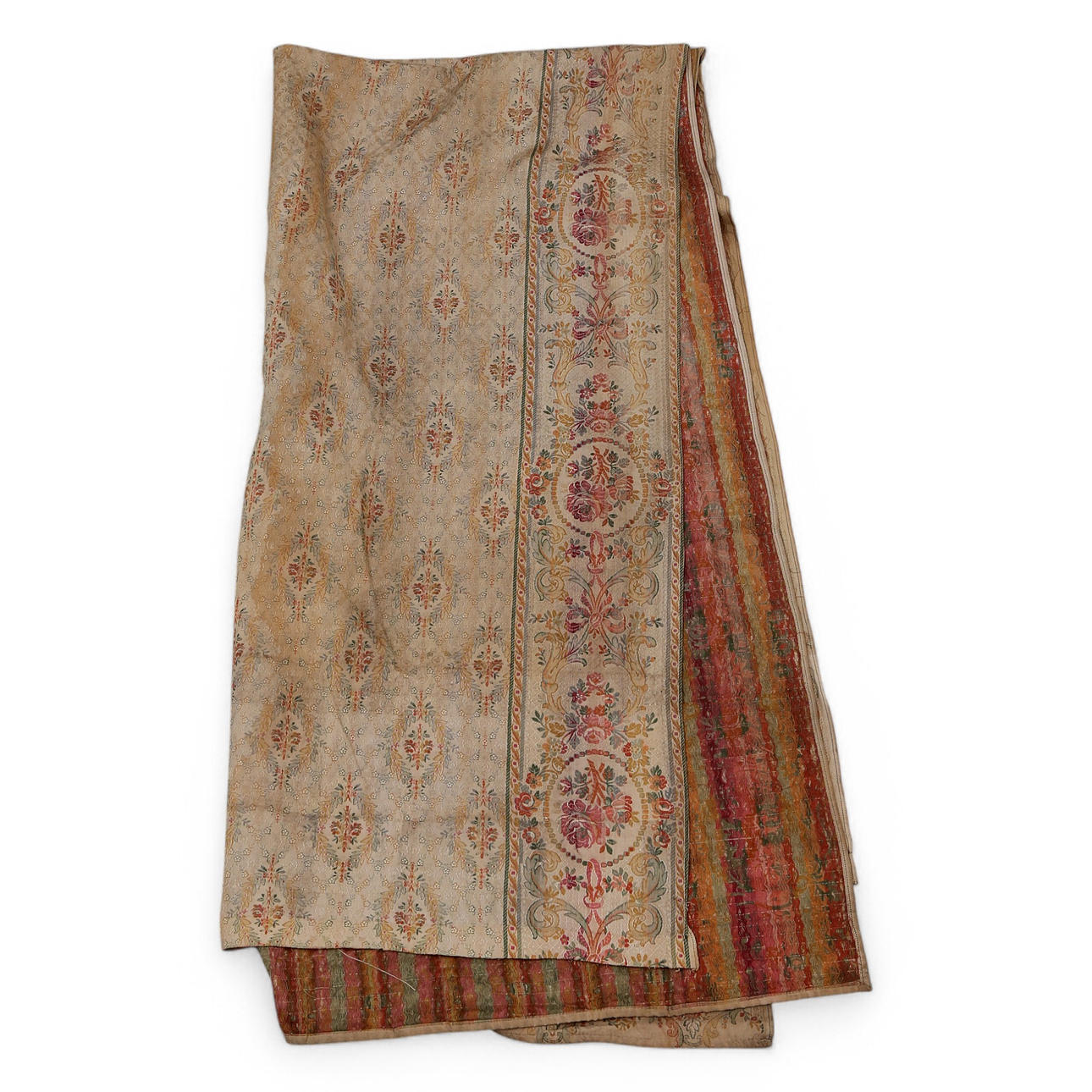 Napoleon III style bedspread.