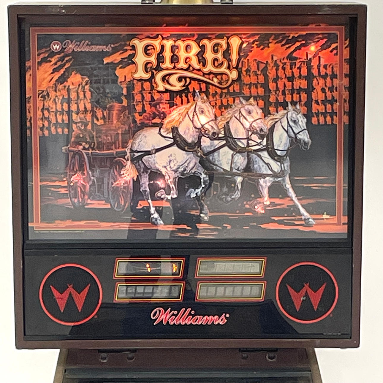 FLIPPER, „Feuer“, Williams. 1980er Jahre.