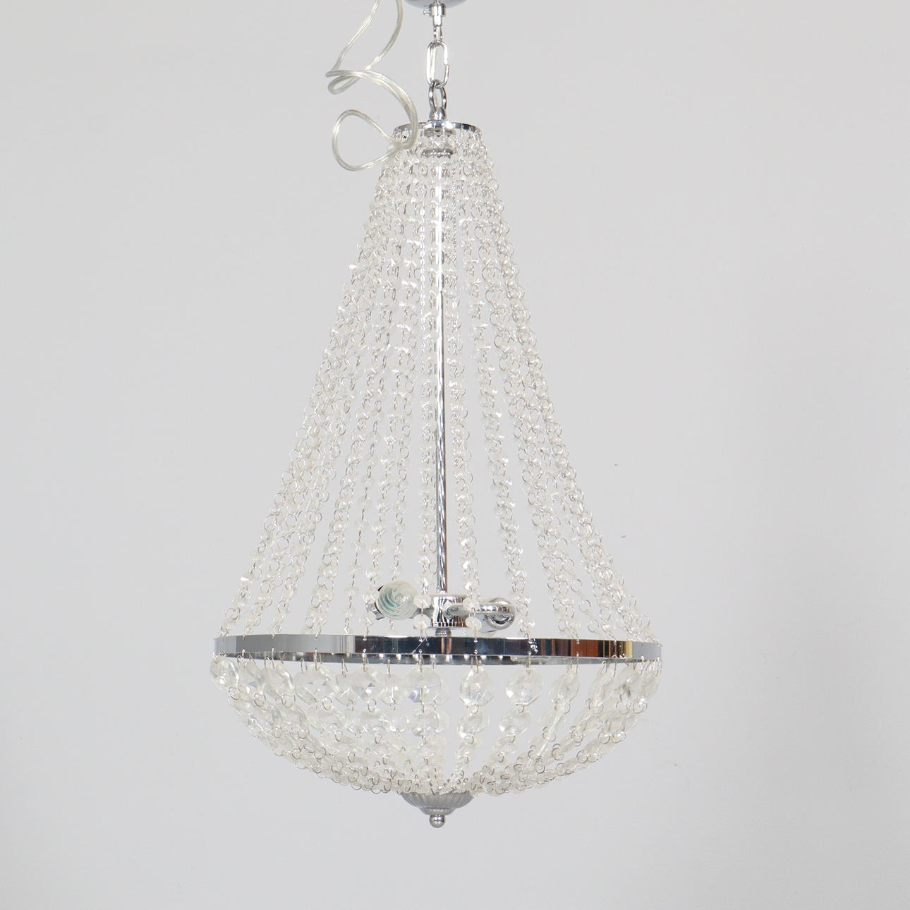 A Gustavian style ceiling chandelier, contemporary, Markslöjd.