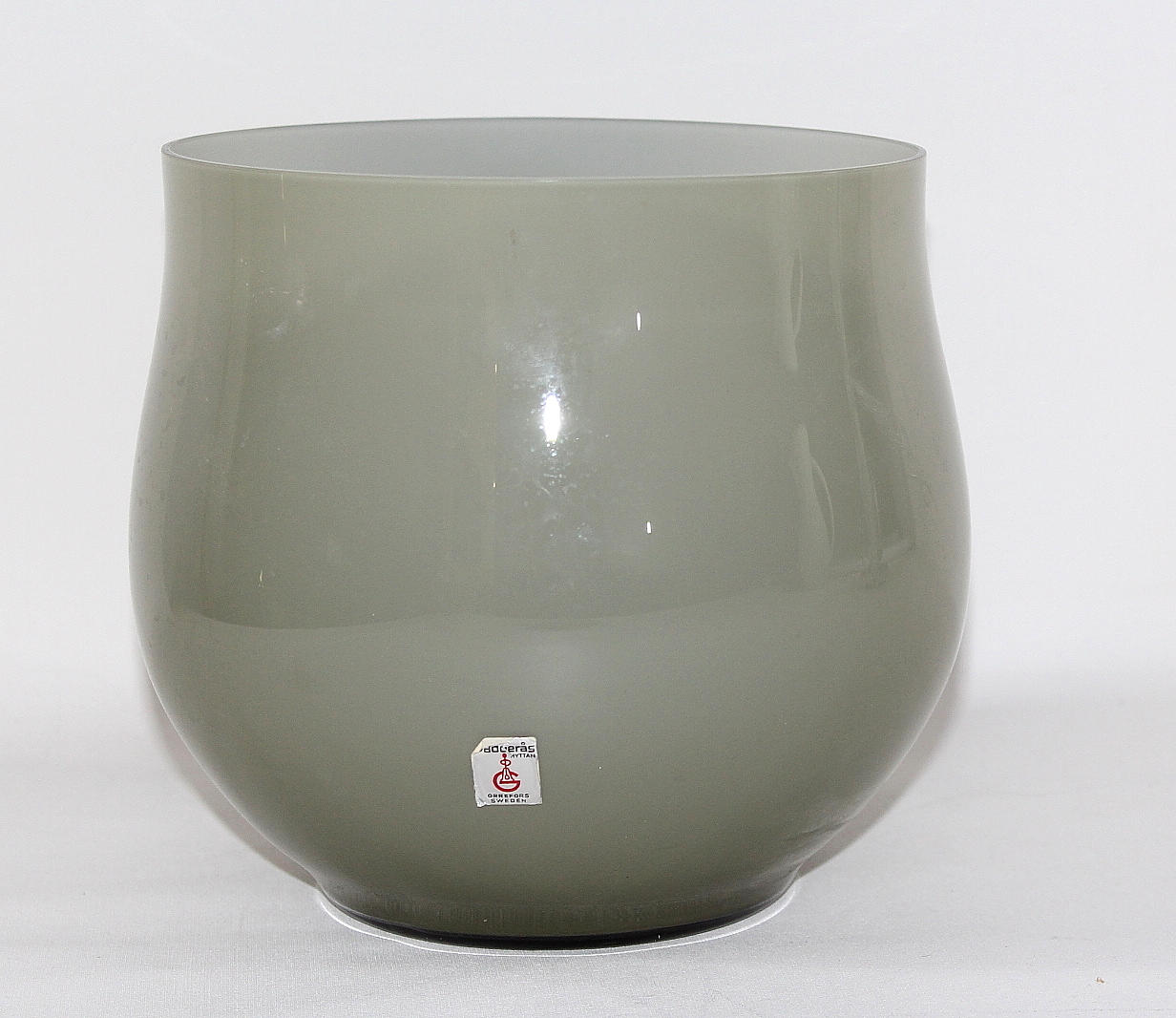 SKÅL, glas, signerad Gadderåbshyttan 1959, Orrefors.