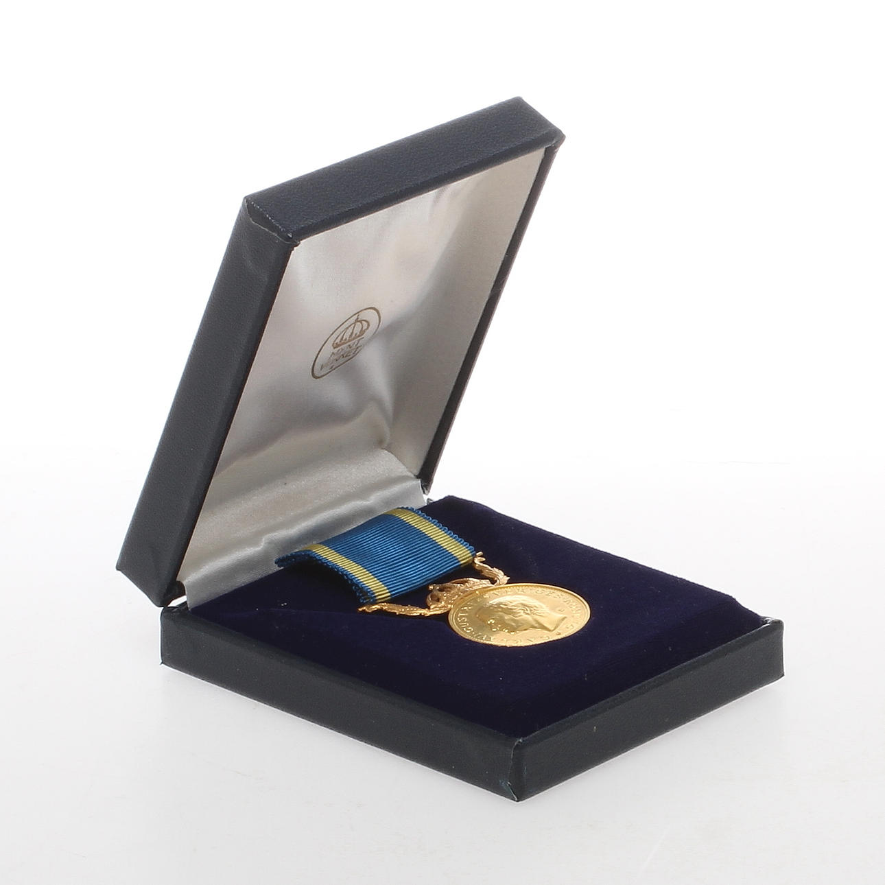 FÖRTJÄNSTMEDALJ, 23k guld, Myntverket Eskilstuna 1977.