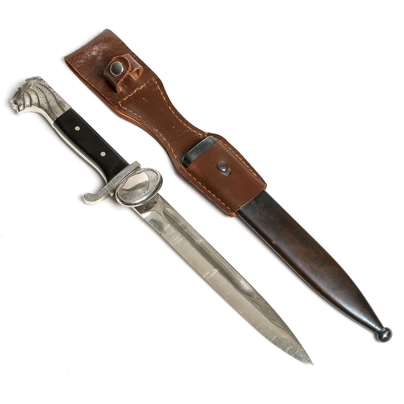 KNIV, "Svenska permissionsbajonetten", F.M. Mattsson, Mora. Tidigt 1900-tal.