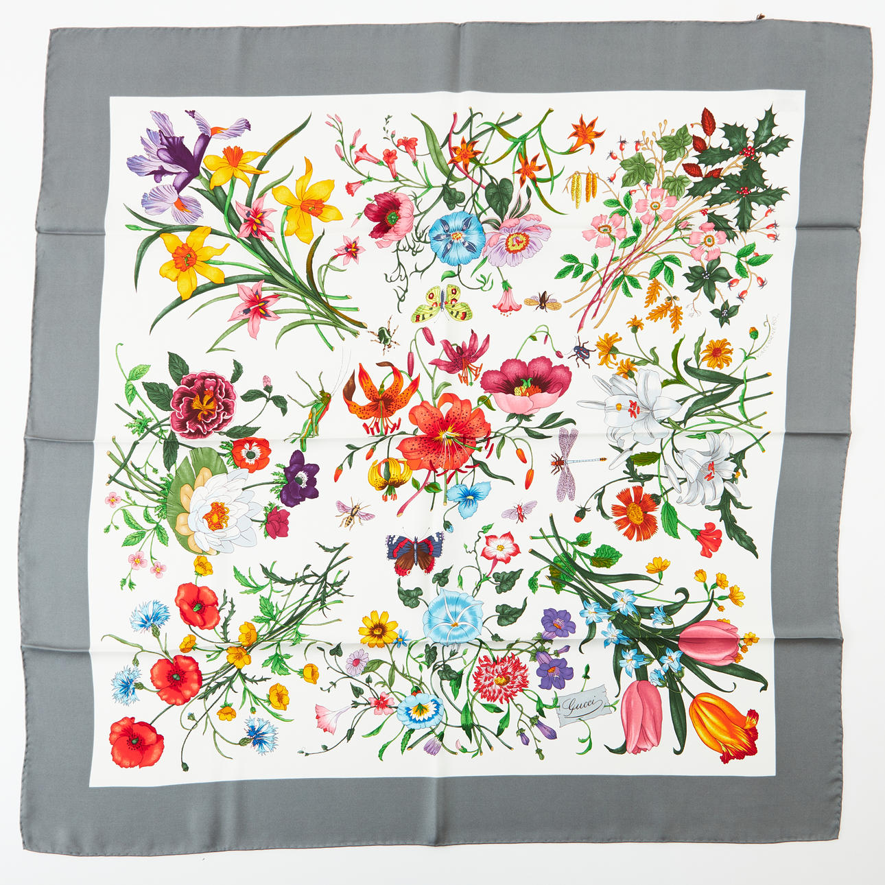 GUCCI, huivi, ”Flora”.