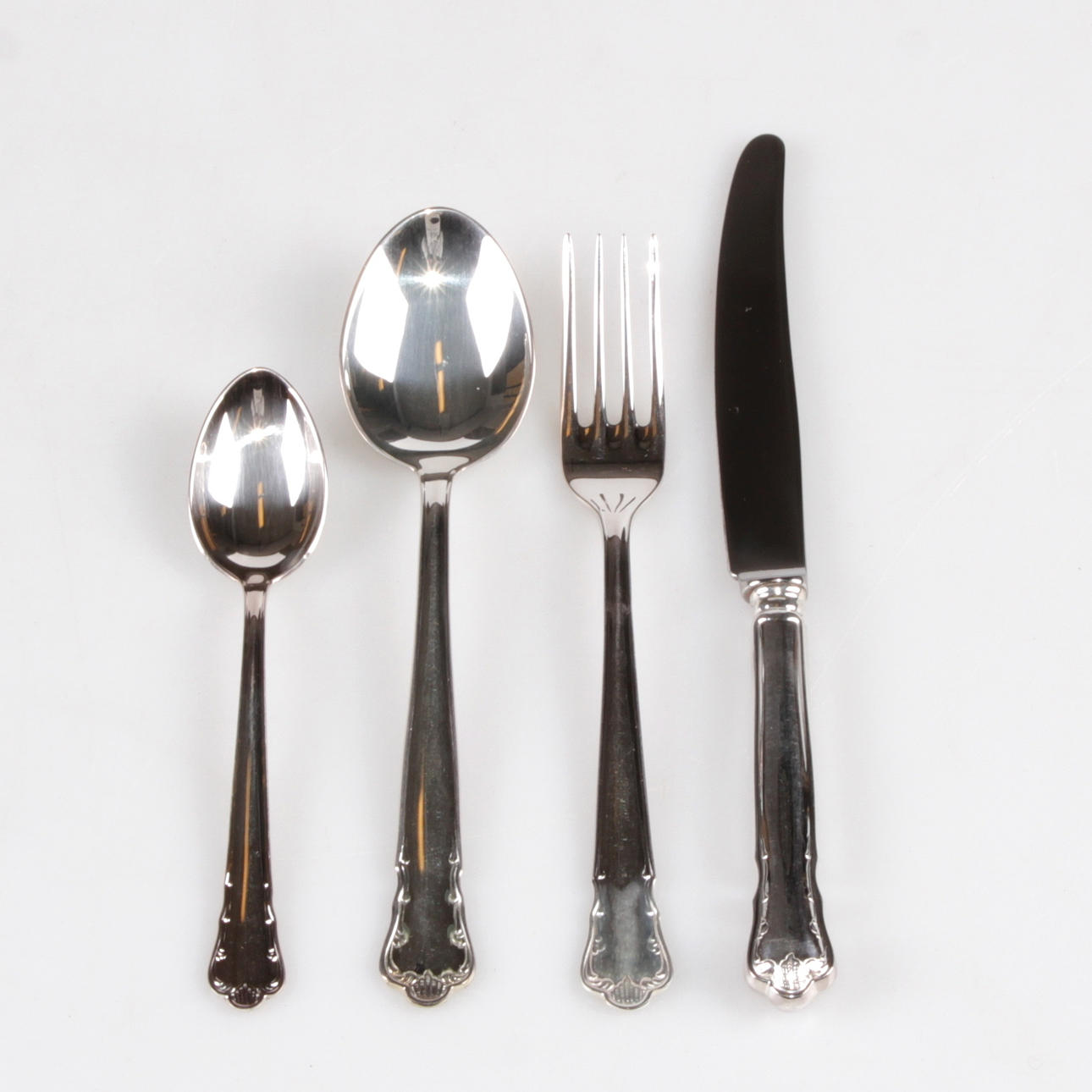 BESTICK, nysilver, 23 delar, "Ingrid", GAB, 1900-tal.