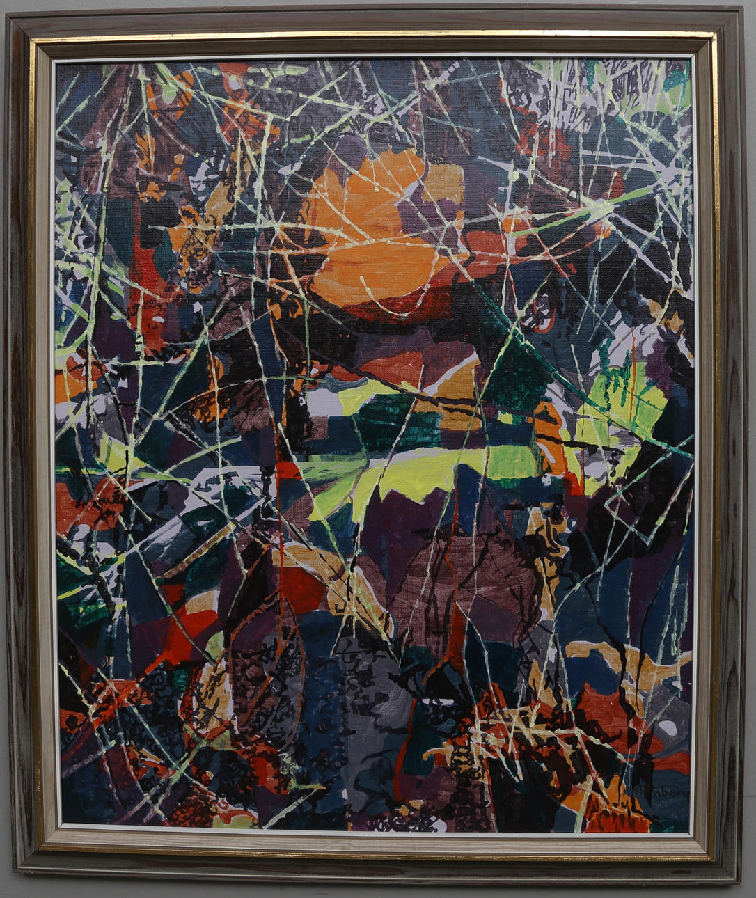 VIKING FORSBERG. Olja på duk, 3 st, signerade.