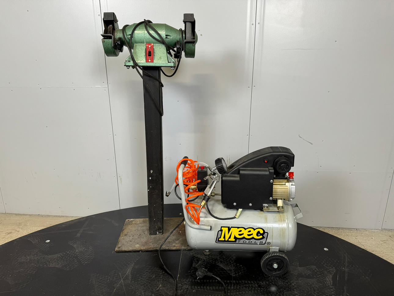 KOMPRESSOR & SLIPMASKIN, meec & vem.