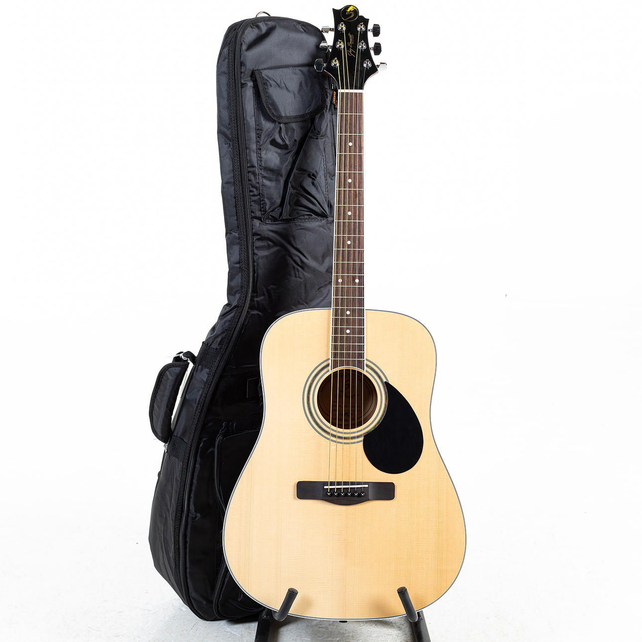 GUITAR, with case, Greg Bennett, model GD-100S/MLQ.