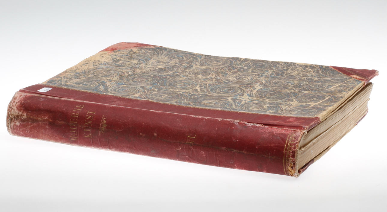 BOK, "Moderne Kunst in Meister-Holzschnitten VI.". Förlag Richard Bong, Berlin, 18/1900-tal.