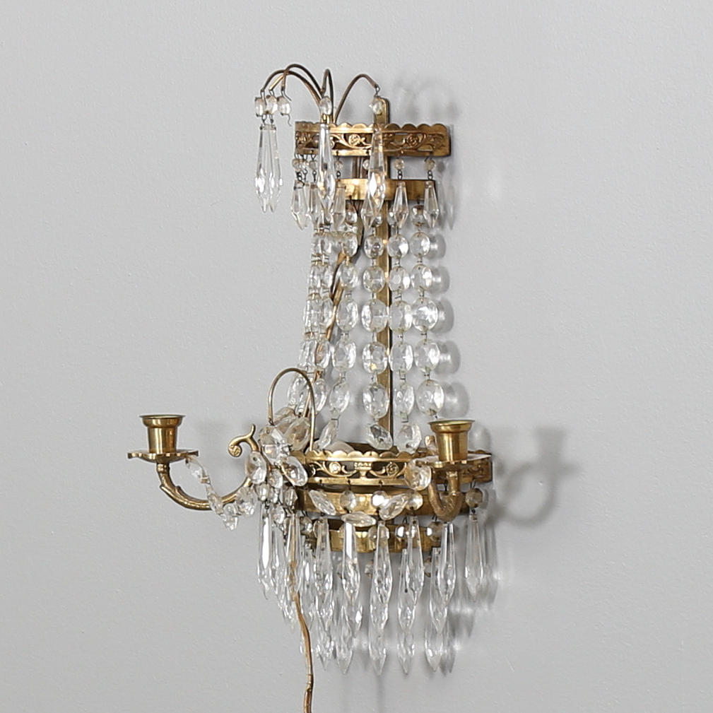 VÄGGAPPLIQUE Gustaviansk stil.