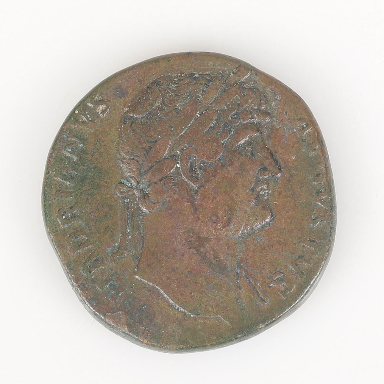 ROMERSK MYNT, Hadrianus e. Kr. - 138 e. Kr.