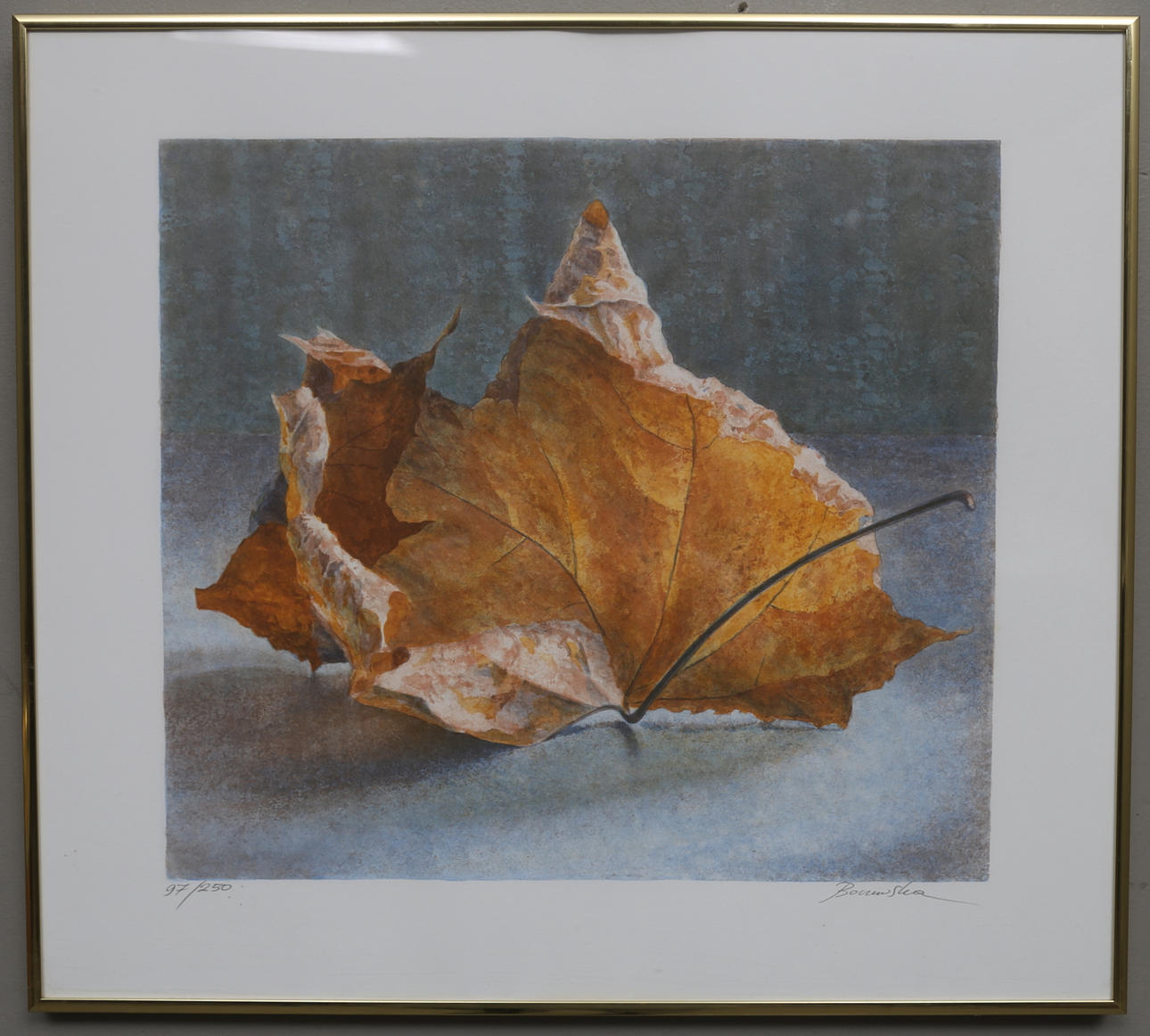 MARIA BONEWSKA. Färglitografi, signerad och numrerad 97/250.