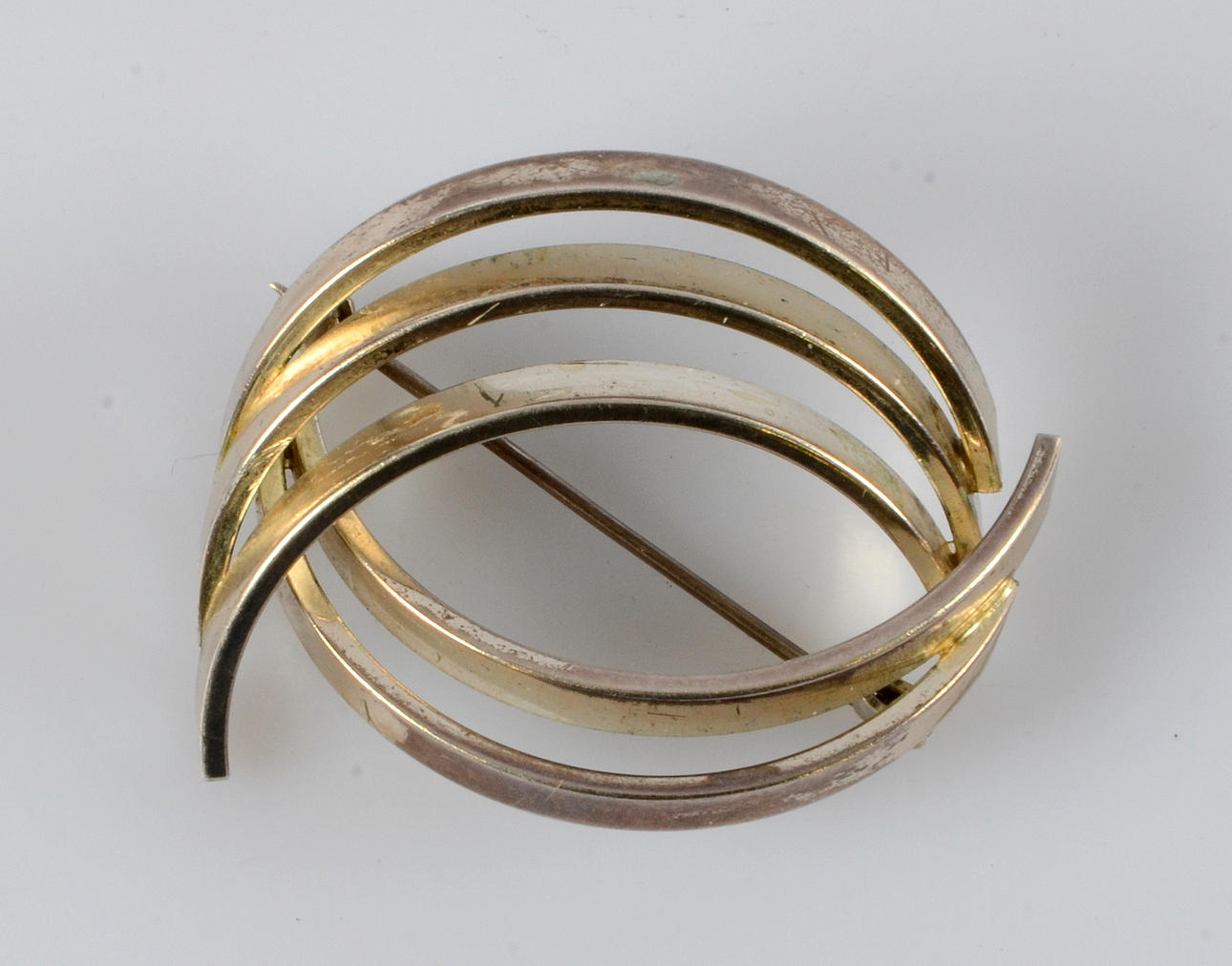 BROSCH, silver.