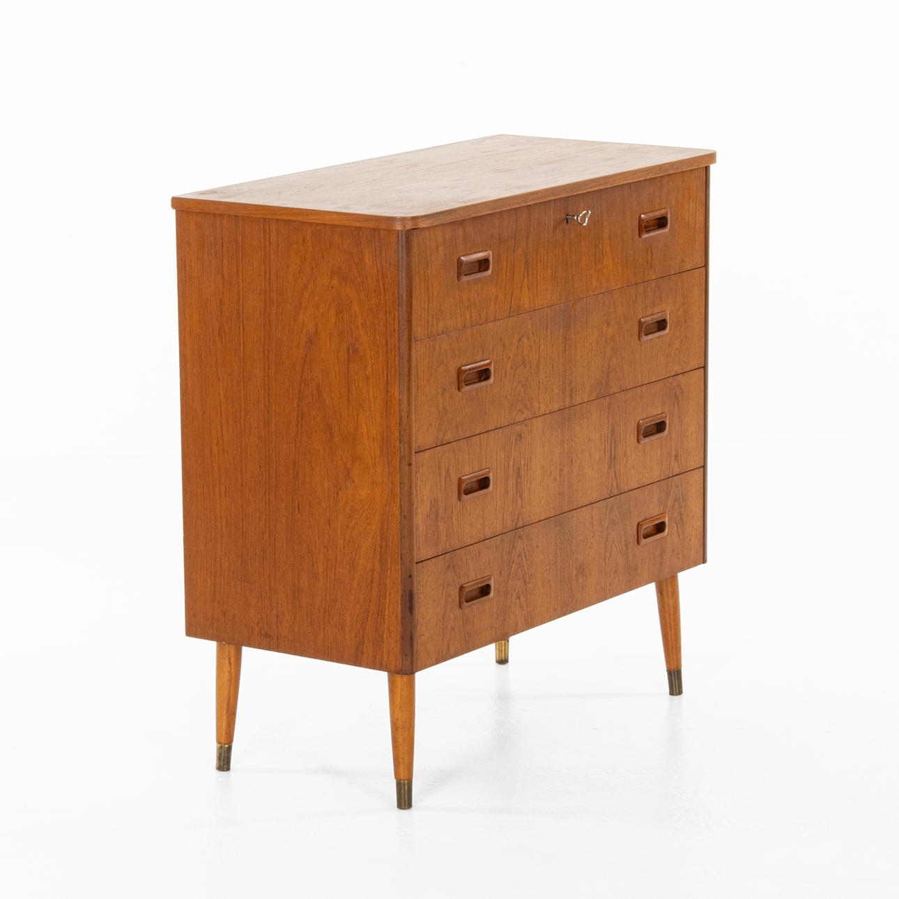 BYRÅ, teak, Sverige 1950/60-tal.