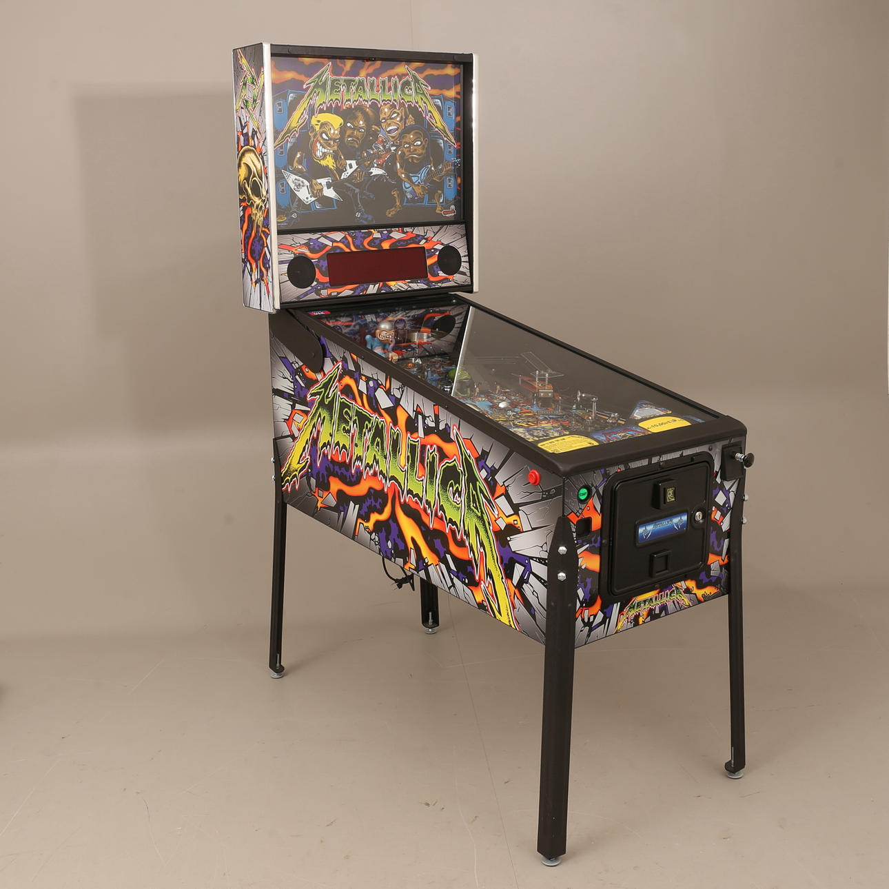 FLIPPERSPEL, Metallica LED Pro.