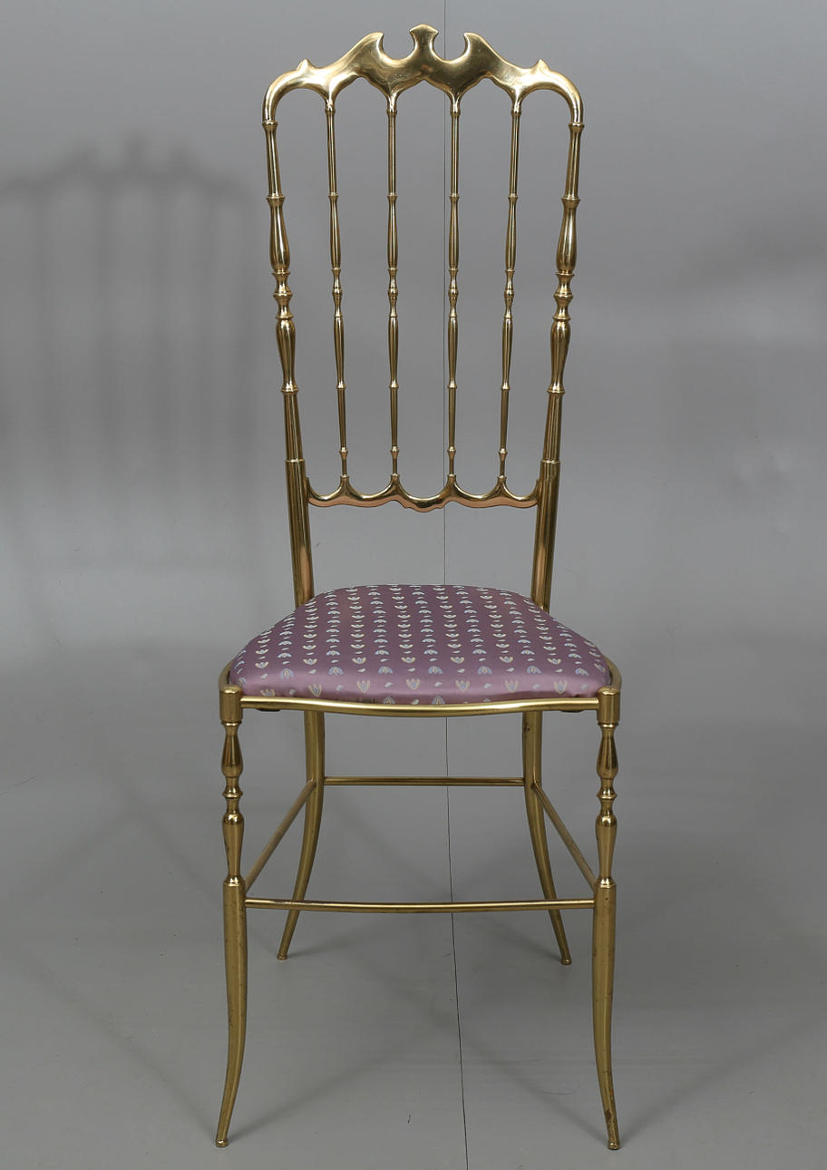 STOL, mässing, Italien, 1900-talets andra hälft.