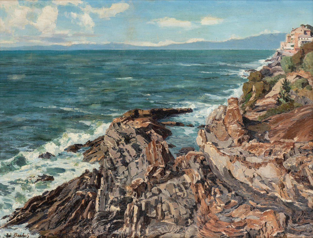 WILHELM BARTSCH (1871-1953). Genovanlahdella.