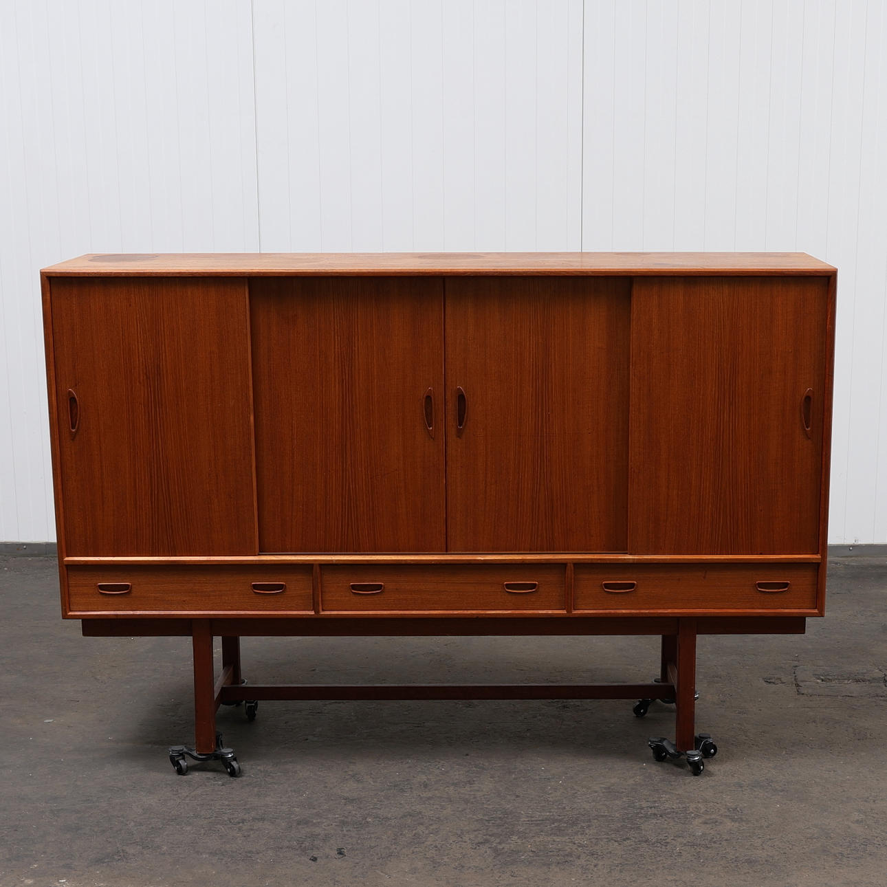 SIDEBOARD, teak, Clausen & Søn, Danmark, 1900-talets mitt.