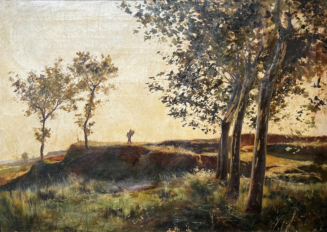 SPANISH SCHOOL, 20TH CENTURY. Landskab.