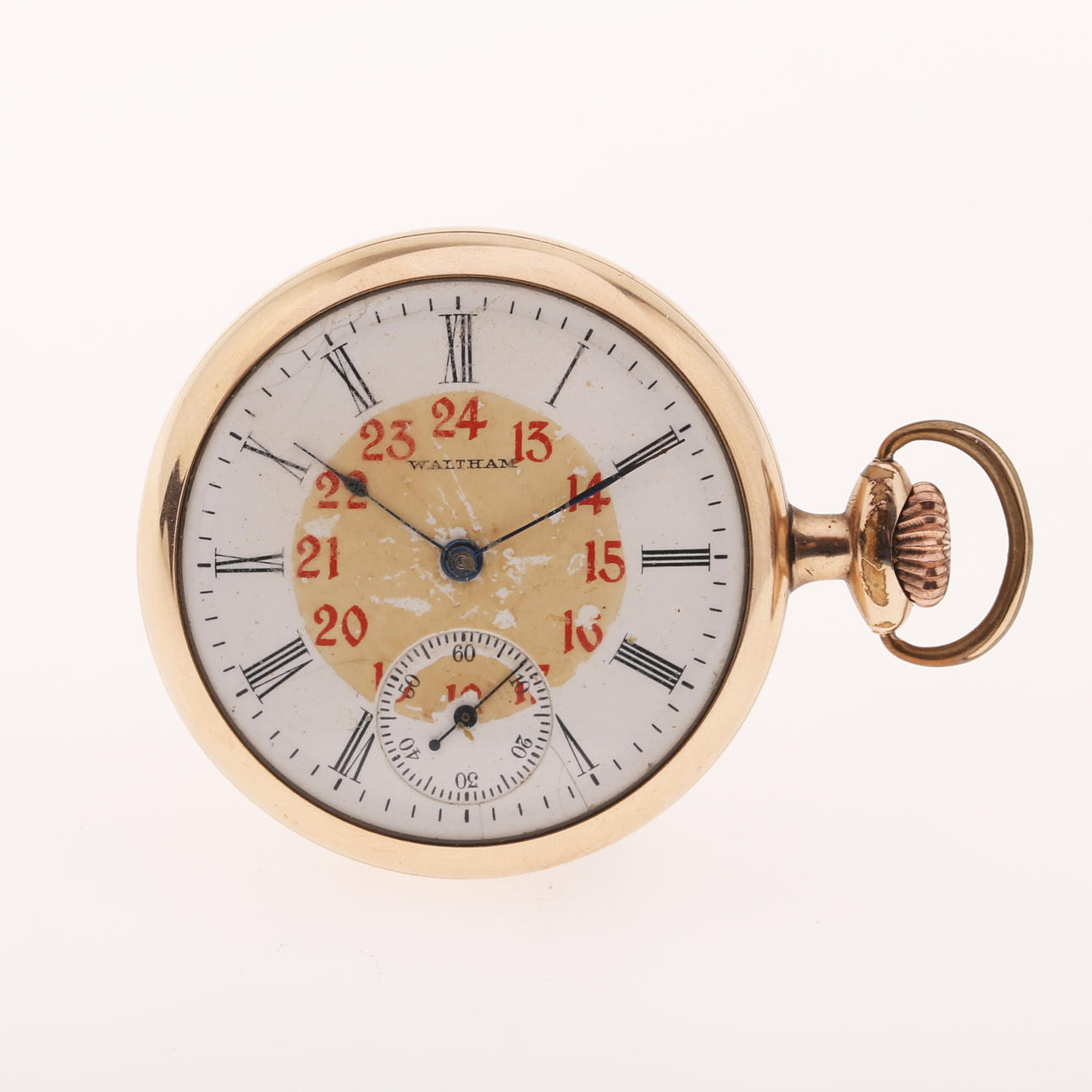 Guldlommeur, Waltham, USA, 1905.