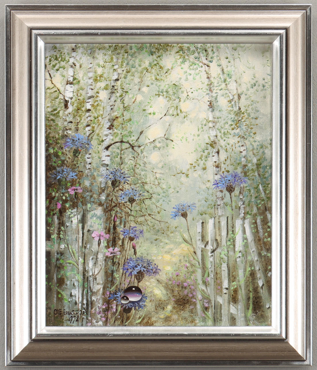 OLLE ERIKSSON. Drops in forest landscape.