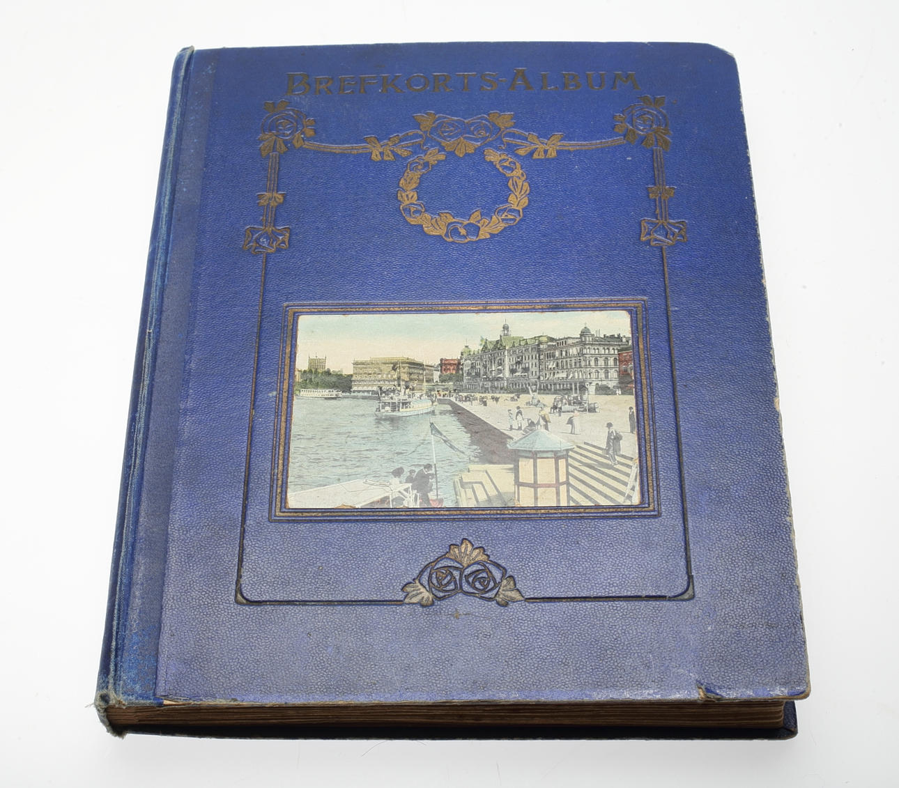 VYKORTSALBUM, 1 st, 1900-talets första fjärdedel.