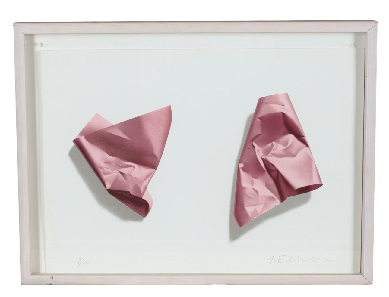 YRJÖ EDELMANN. Composition, lithograph in colours, signed and numbered 7/99.