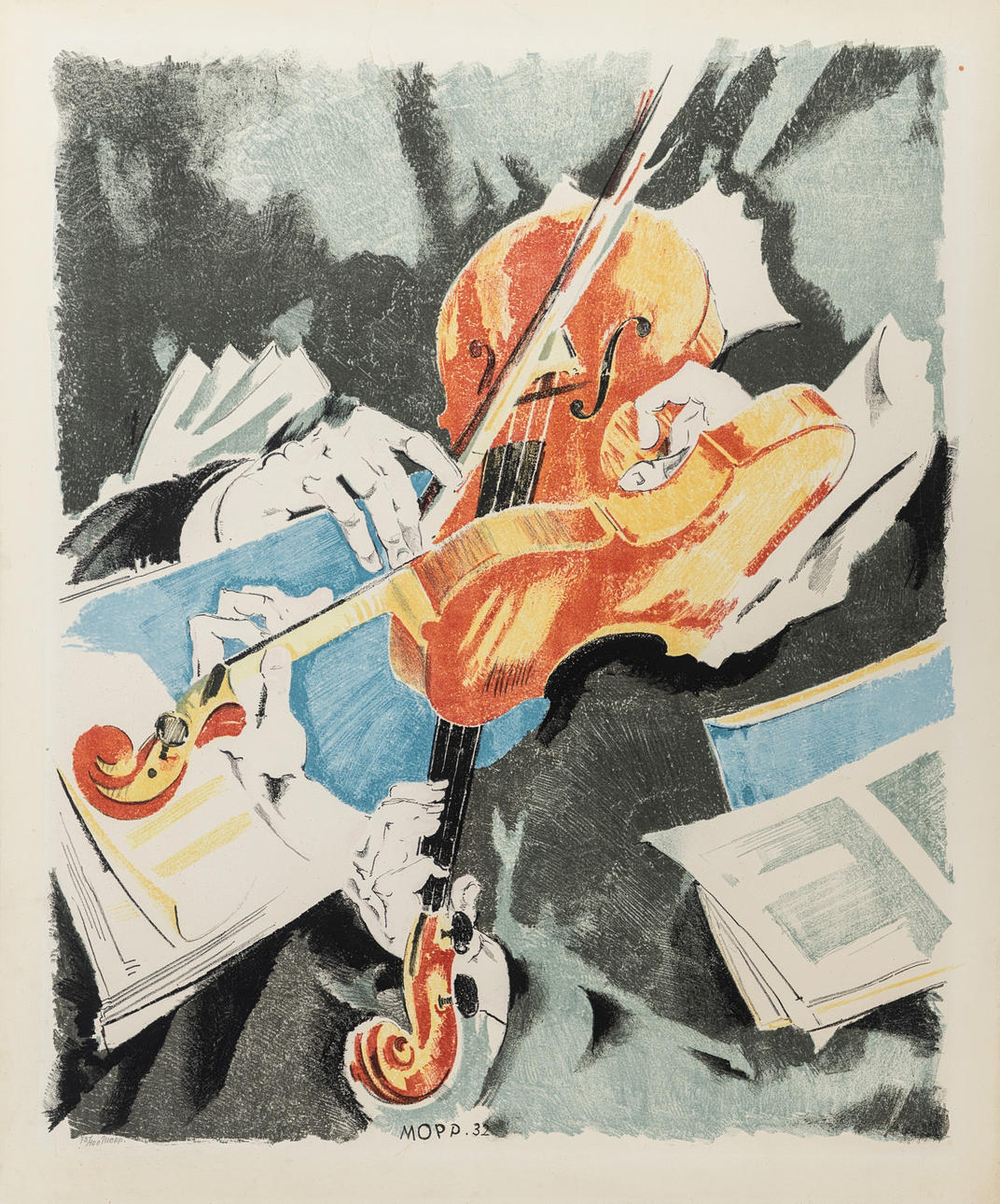 MAX OPPENHEIMER (1885-1954). The Amati.