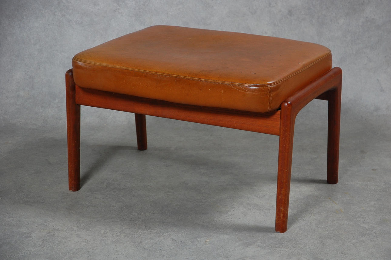 FOTPALL, " Profil " skinn design Folke Olsson DUX, 1960-tal.