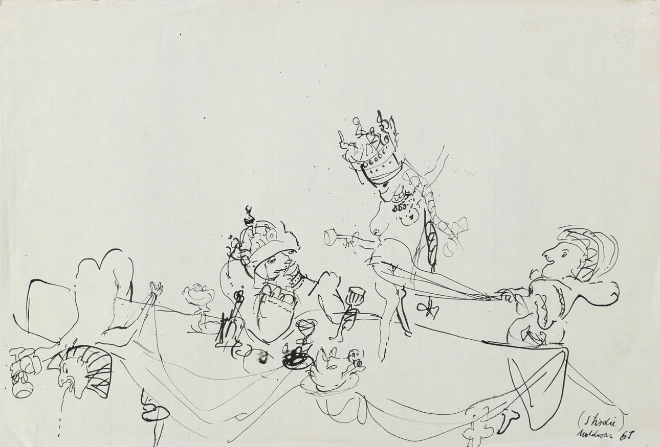 KURT MOLDOVAN (1918-1977). Studie.