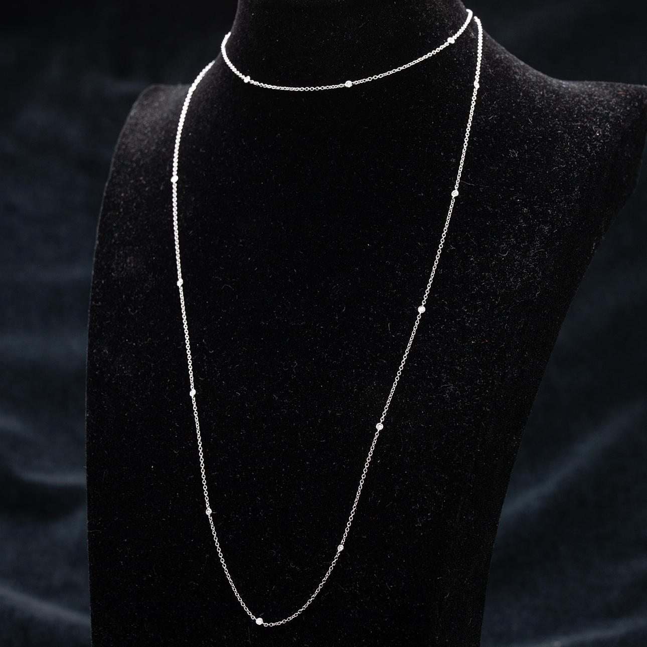 20 diamant halskæde.