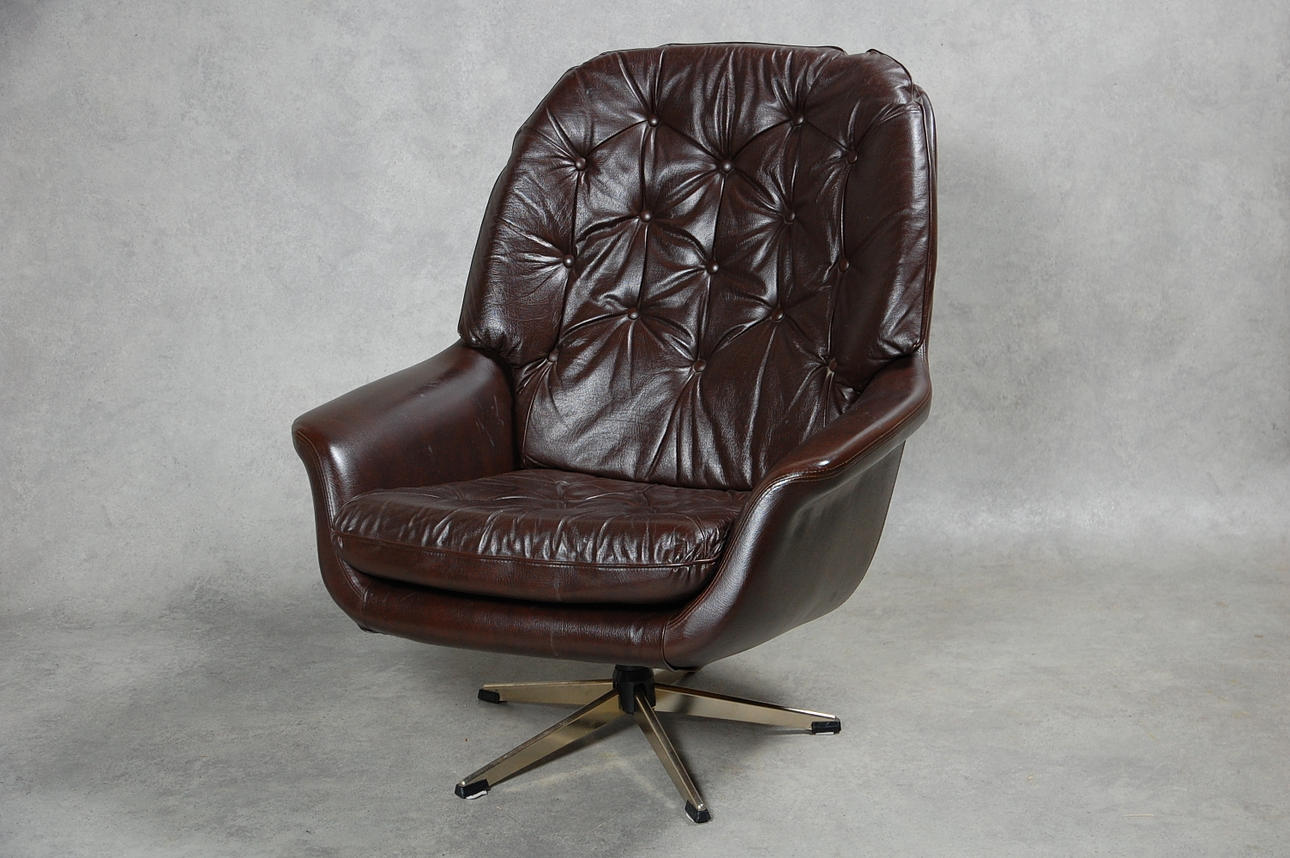 FÅTÖLJ MED SNURR, 1970-tal.