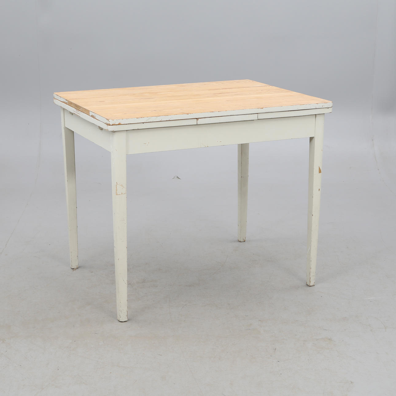 DINING TABLE, with inserts.