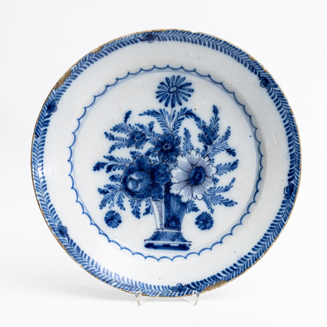 A Dutch earthenware FAT, 18th century.