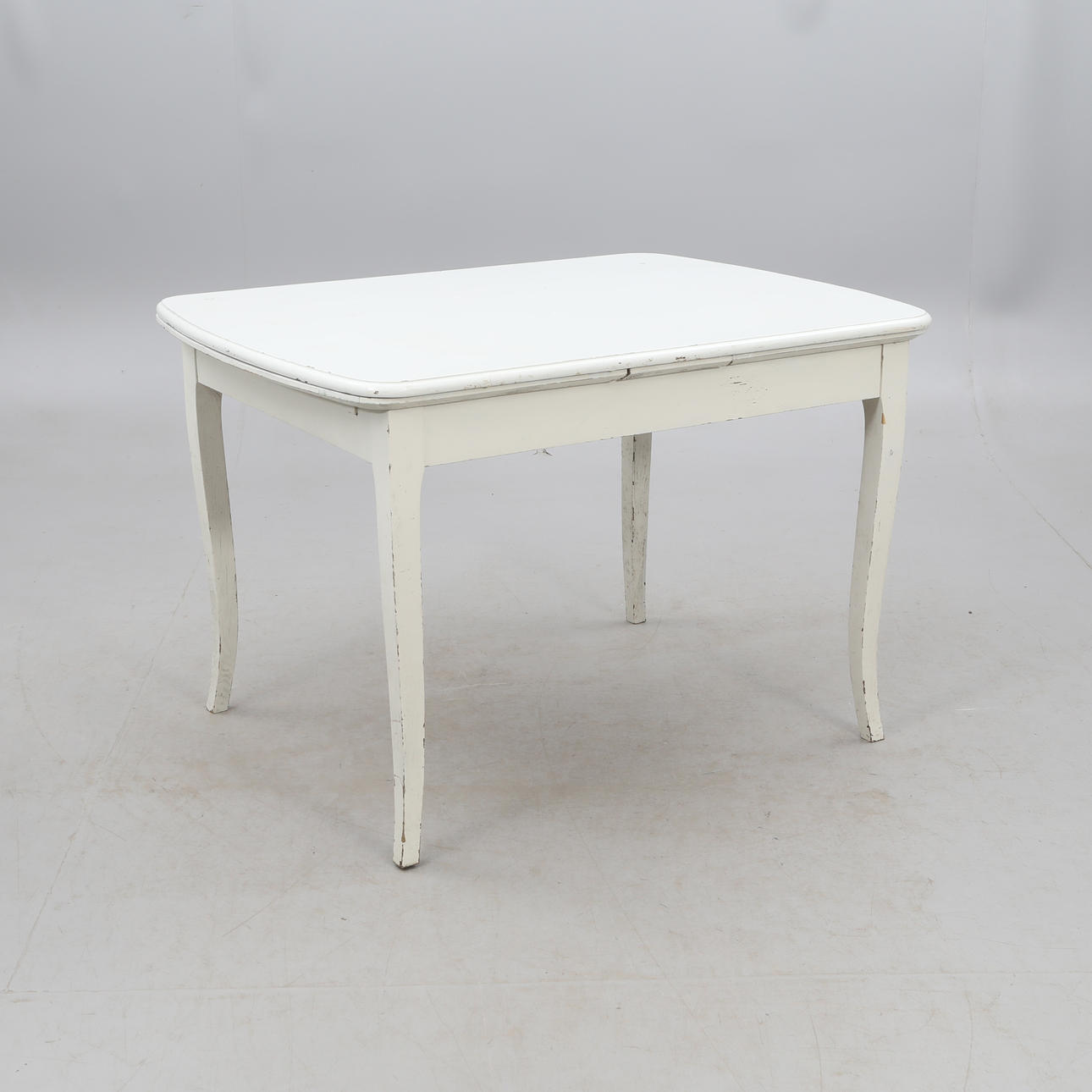 MATBORD, samt iläggsskivor, bemålad, trä.