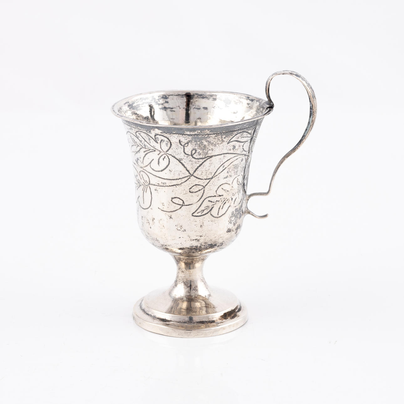 SUPKOPP, silver, Johan Fredrik Sundberg, Nyköping 1844.