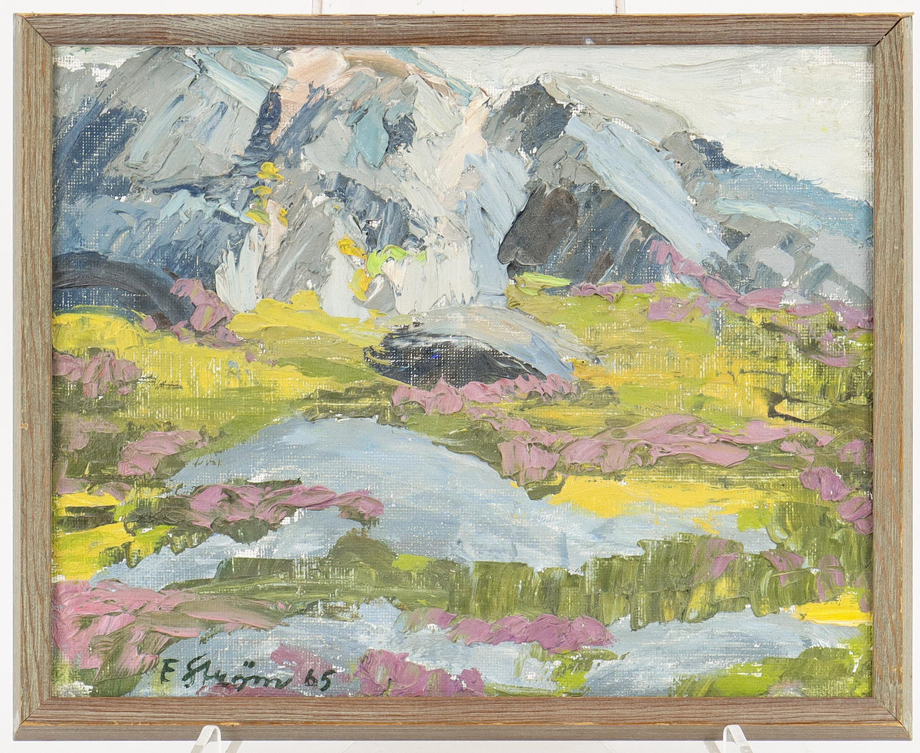 ERIK STRÖM olja på duk, signerad.