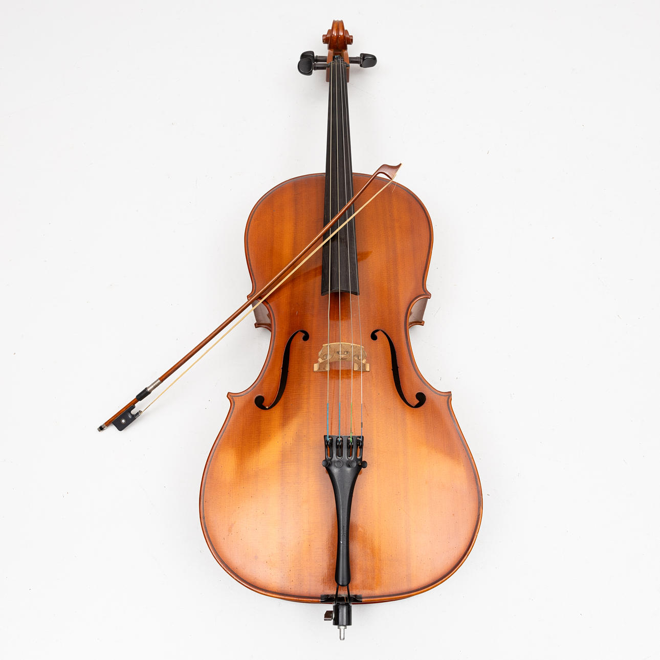 CELLO, label-marked Shim Violin, with string.