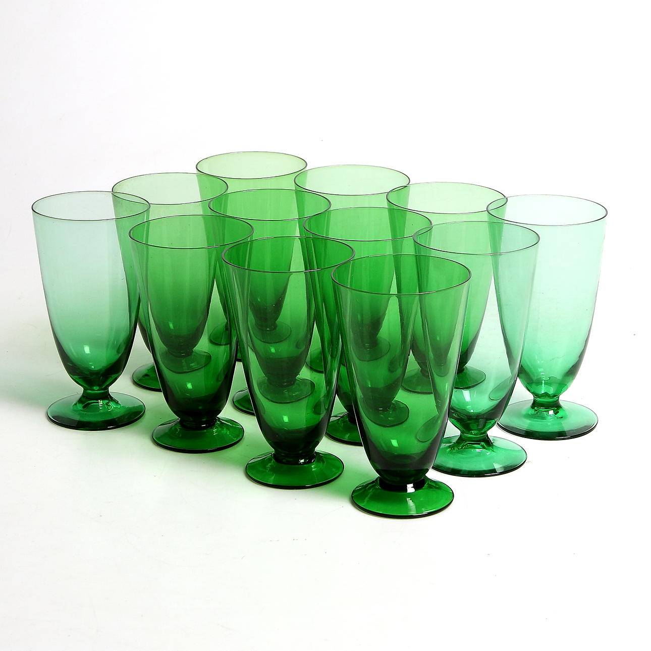 VINGLAS, 12 st, Monica Bratt, Reijmyre,1900-talets mitt.