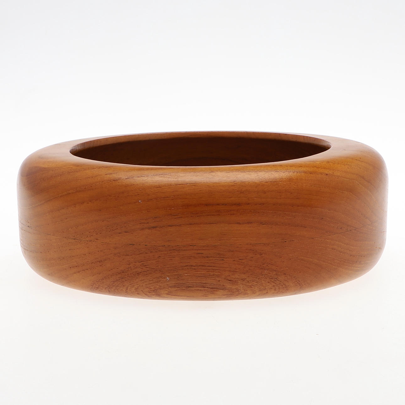 SIGVARD NILSSON. skål, teak, Söwe-konst, Sövestad, Sverige, 1900