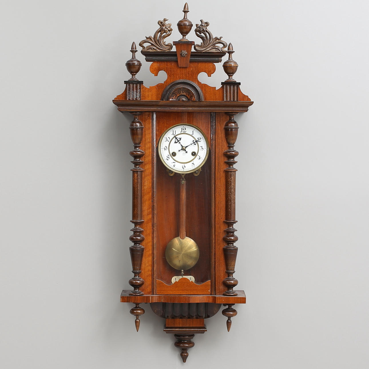 VÄGGUR, nyrenässans, Junghans, sent 1800-tal.