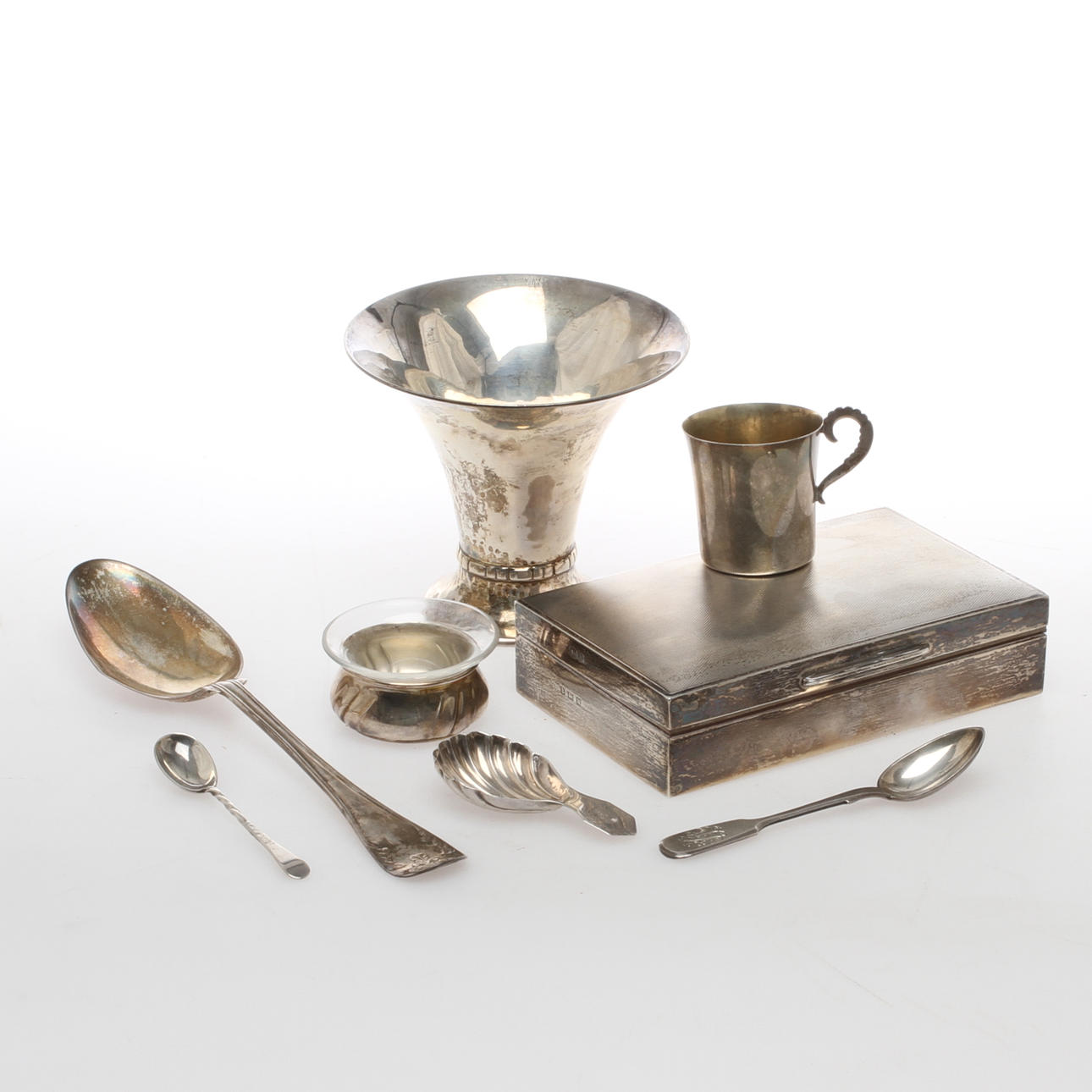 SILVER, 8 delar, bland annat GAB och C G Hallberg, mestadels 1900-tal.