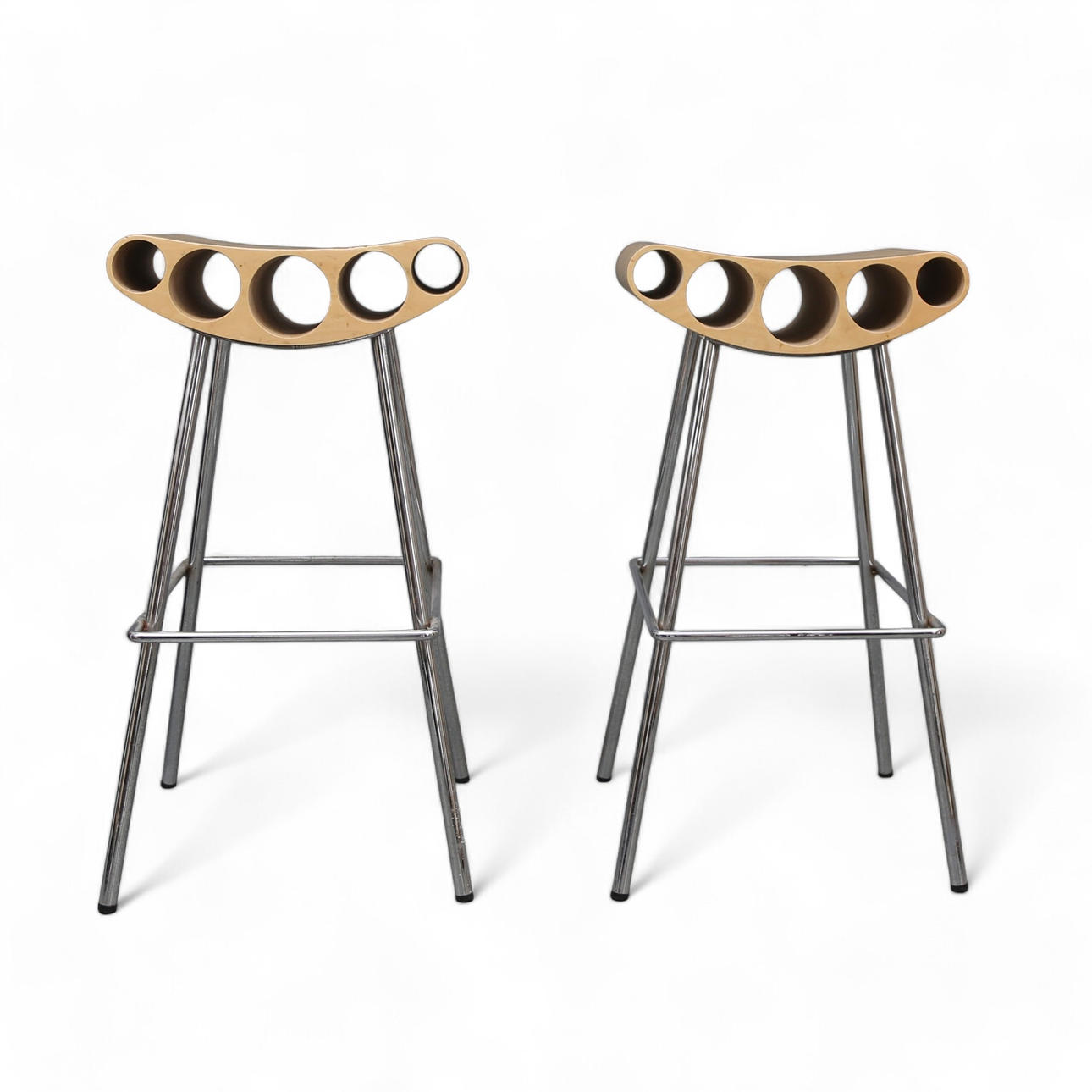 FERNANDO SALAS. Pair of “Freddy” stools.