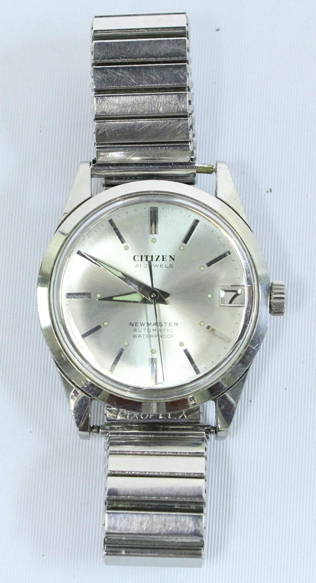 ARMBANDSUR, herr, Citizen, Newmaster automatic.